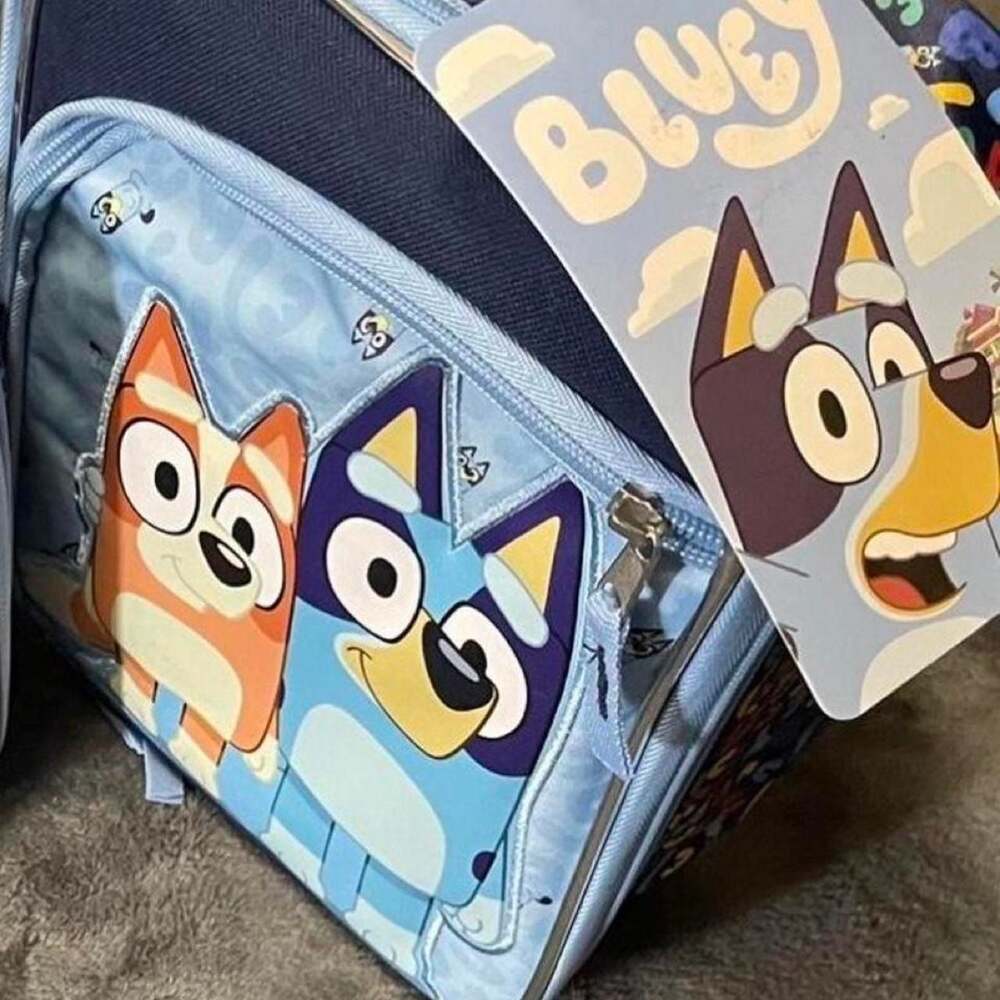 Bluey Lunch Bag with Bingo and Bluey Graphic